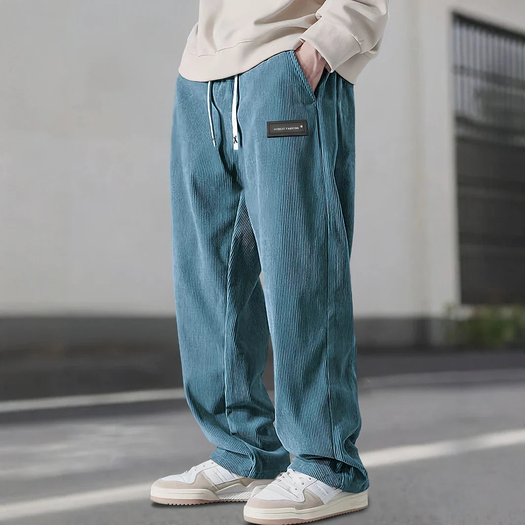 Pantalon Jogging Velours Côtelé Homme