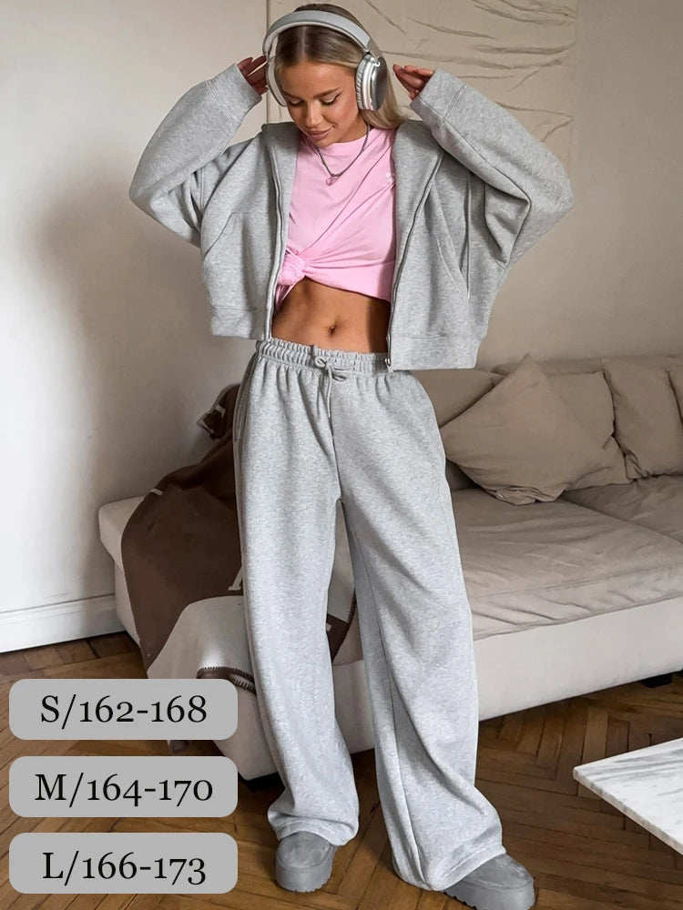 Ensemble Survêtement & Capuche Sport Chic