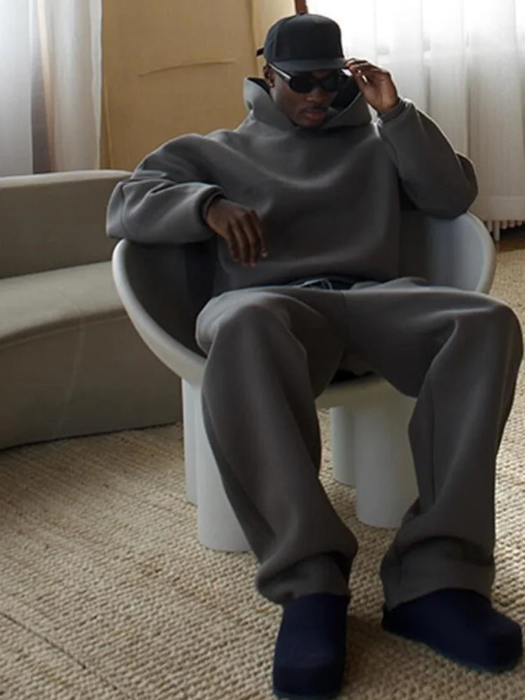 Ensemble Décontracté Homme avec Sweat à Capuche & Pantalon