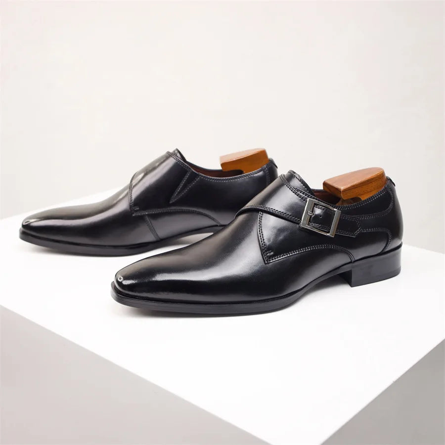 Souliers italiens artisanaux en cuir premium