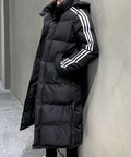 Manteau d’Hiver Long Homme avec Capuche