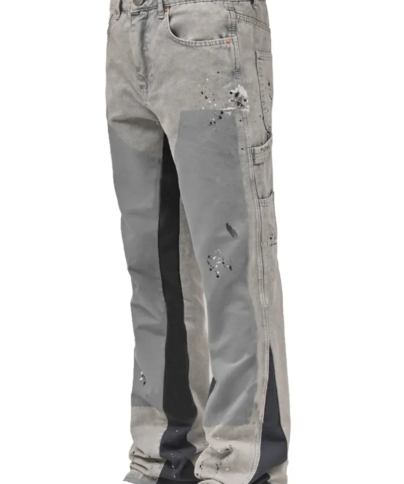 Jeans à Pattes d'Éléphant Homme