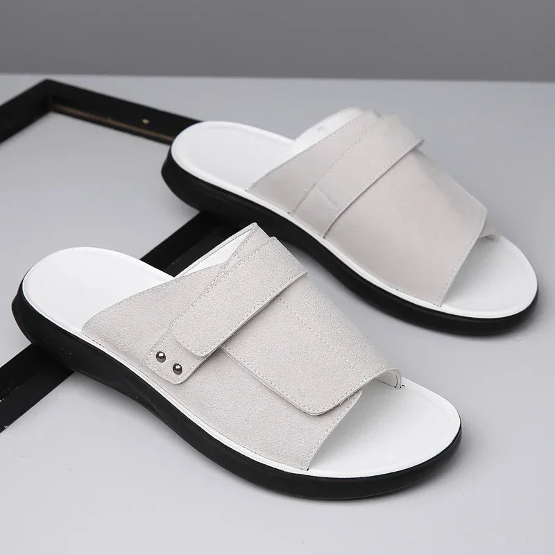 Sandales confortables à enfiler
