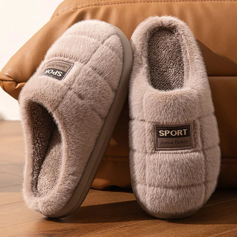 Chaussons d’Intérieur Chauds & Ultra-Confort pour Homme