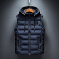 Gilet à Capuche Sportif Doublé et Confortable Mi-Saison