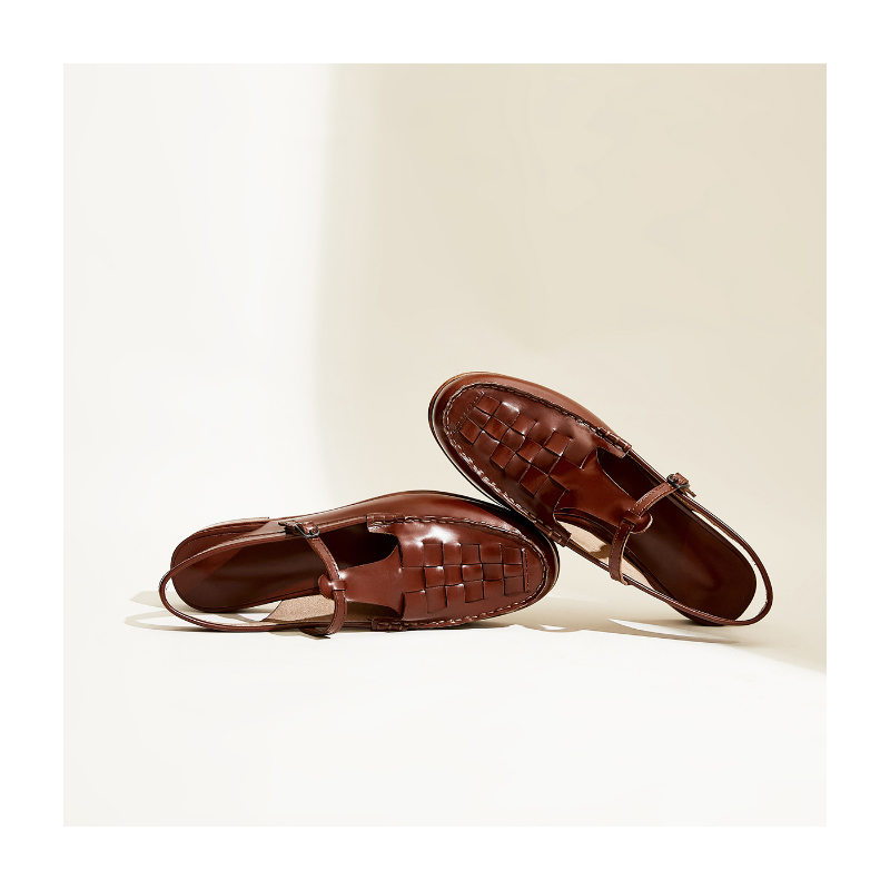 Sandales en Cuir Élégantes pour Femmes
