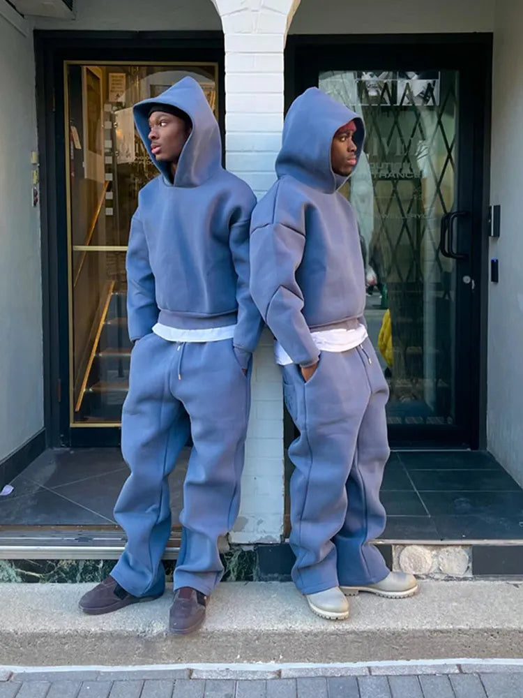 Ensemble Décontracté Homme avec Sweat à Capuche & Pantalon