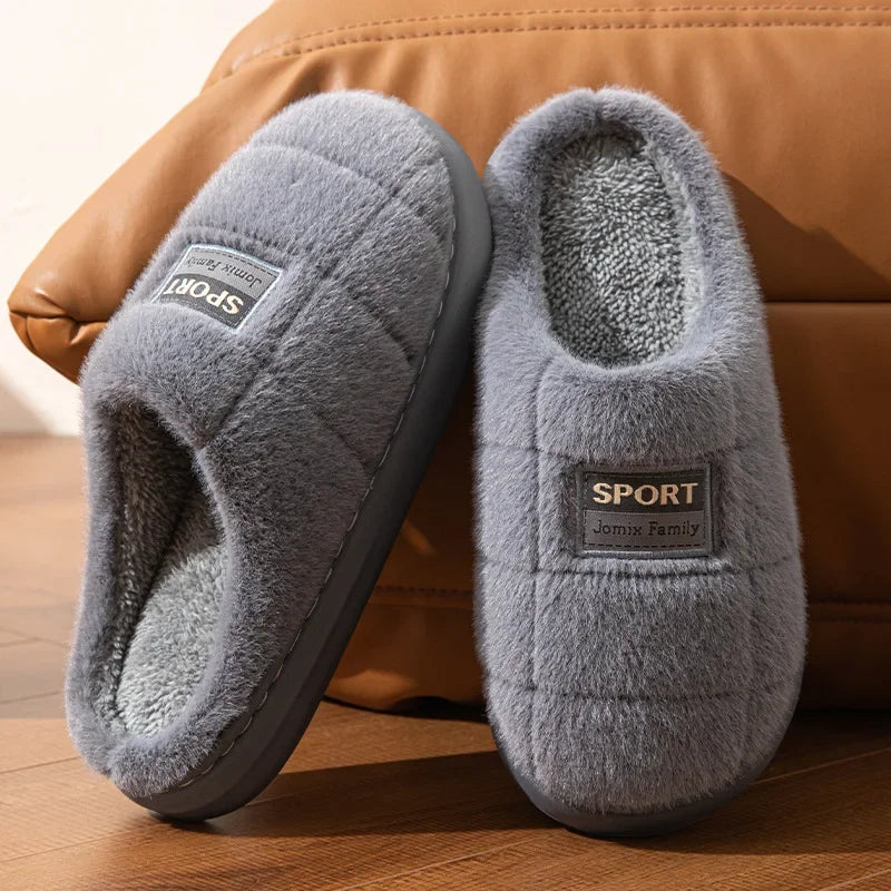 Chaussons d’Intérieur Chauds & Ultra-Confort pour Homme