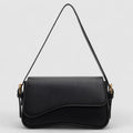 Sac à Main Élégant en Cuir Vegan Premium au Design Ondulé