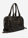 Sac cabas grand format – Bandoulière réglable multiples poches pour cours et quotidien