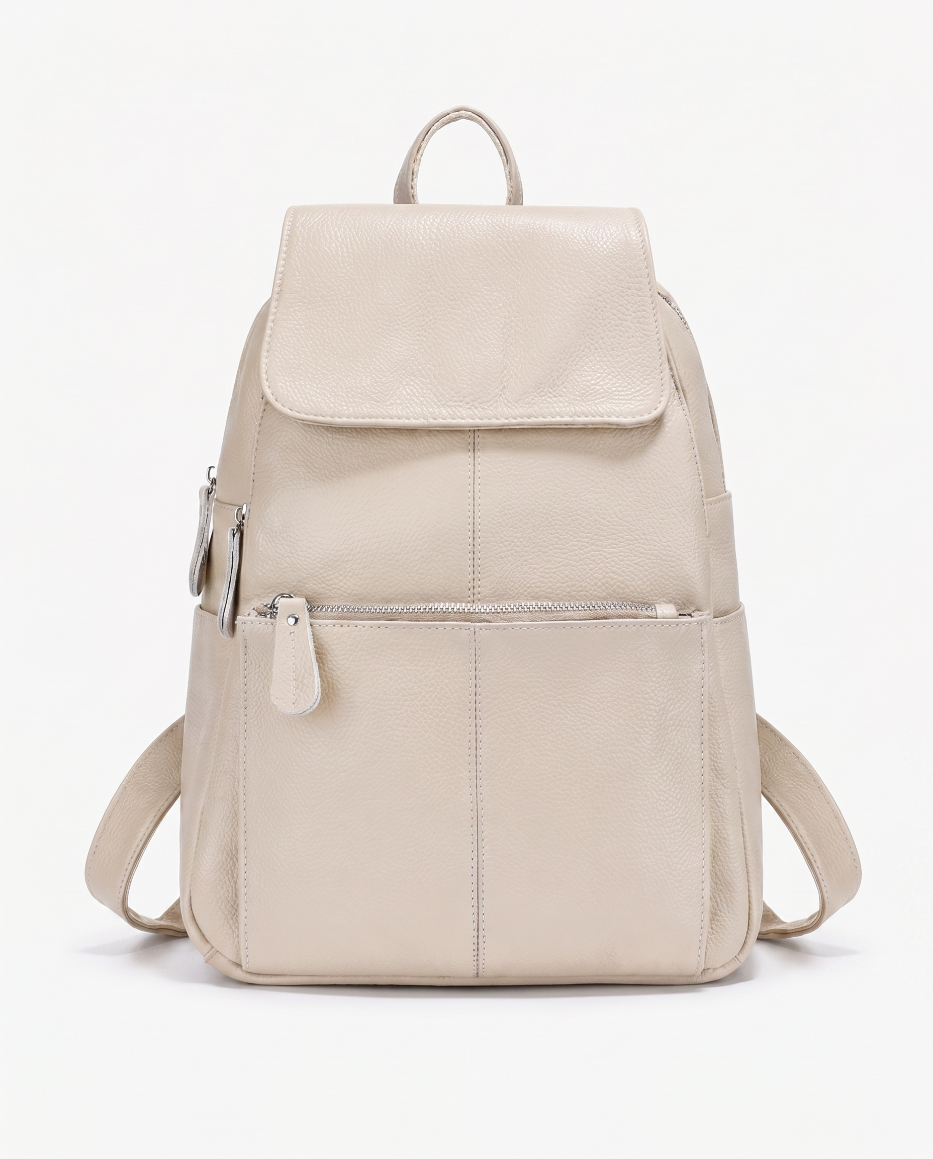 Sac à Dos en Cuir – Bretelles réglables, multiples compartiments, pour le quotidien