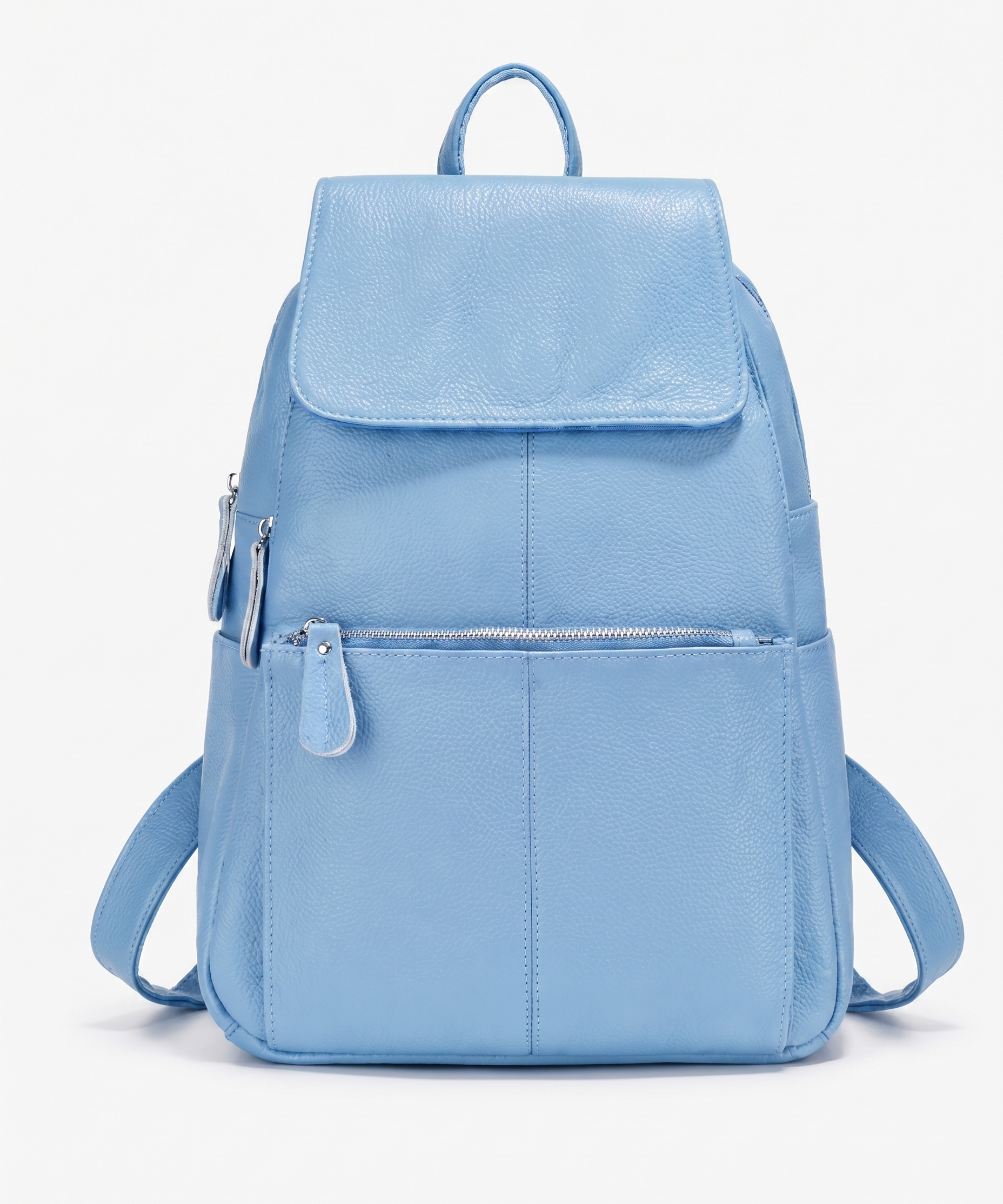 Sac à Dos en Cuir – Bretelles réglables, multiples compartiments, pour le quotidien