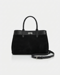 Sac à main en cuir daim – Finition élégante, bandoulière amovible, usage quotidien