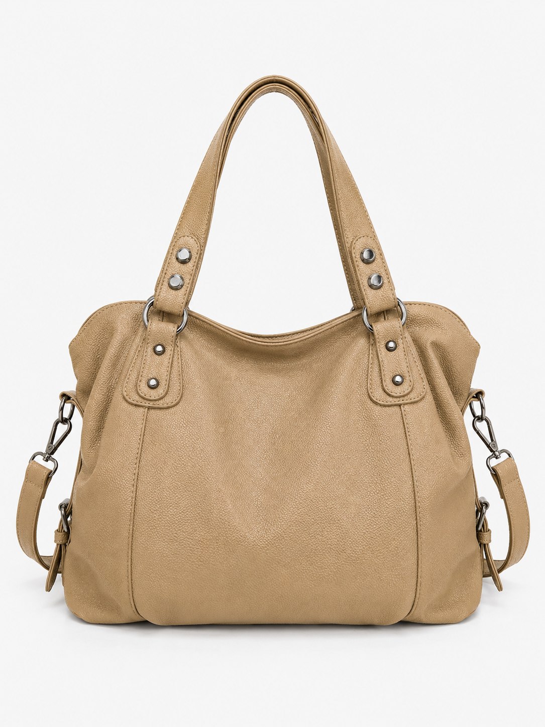 Sac cabas spacieux – Multiples poches bandoulière amovible pour les études et le quotidien