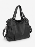 Sac cabas spacieux – Multiples poches bandoulière amovible pour les études et le quotidien