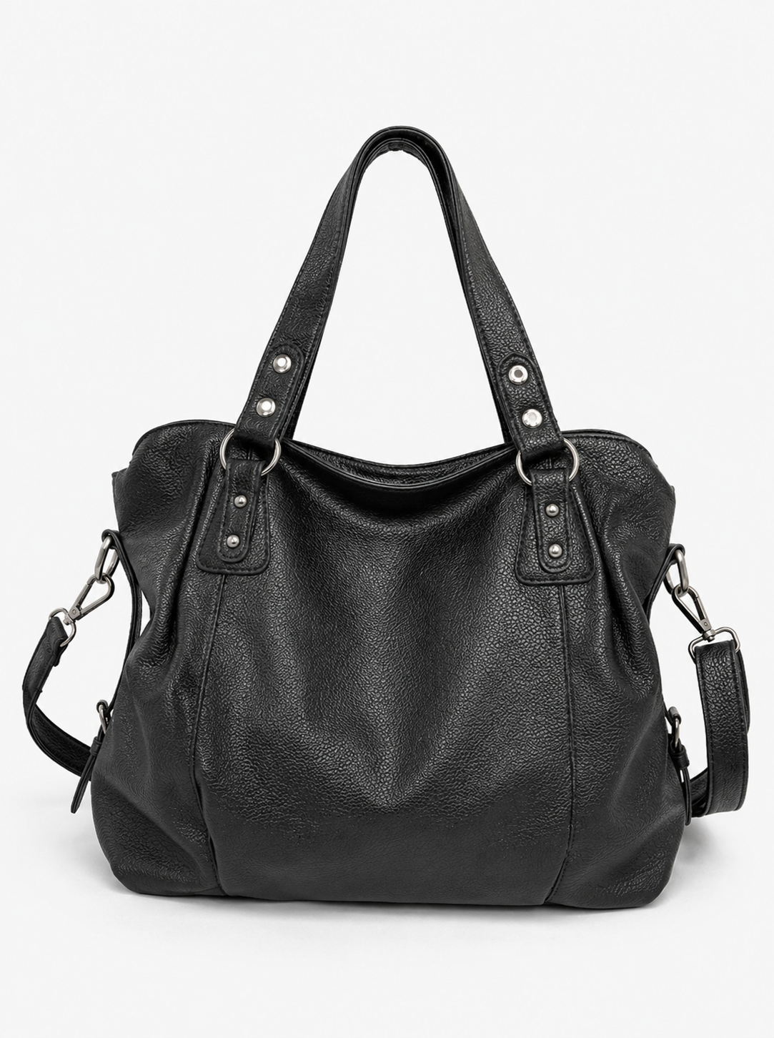 Sac cabas spacieux – Multiples poches bandoulière amovible pour les études et le quotidien