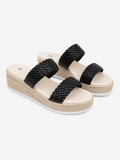 Sandales Compensées Femme – Semelle Stable, Design Ouvert, Pour le Quotidien