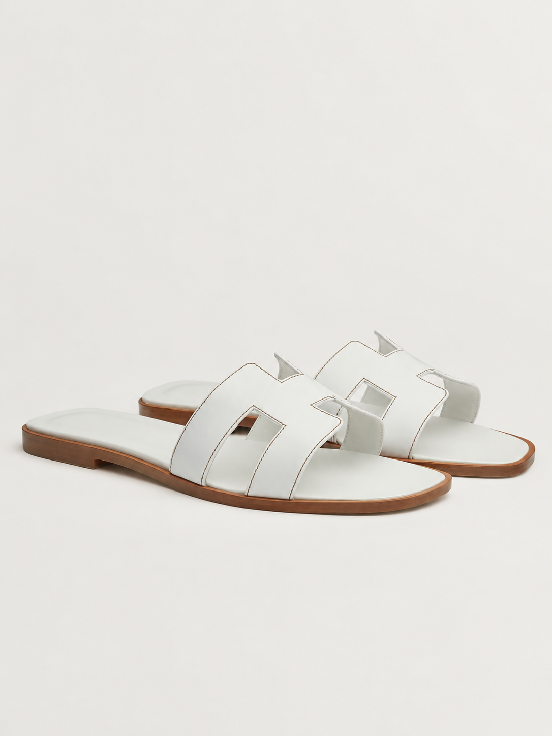 Sandales Plates – Brides Ajustables, Semelle Ergonomique, Pour le Quotidien et les Vacances