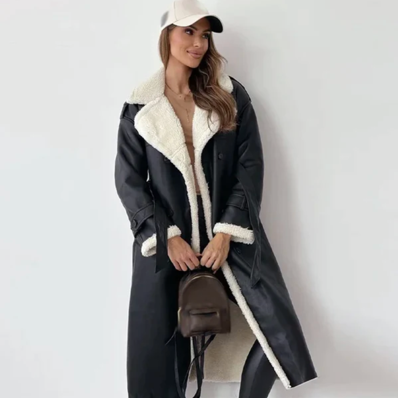 Manteau Long Hiver & Coupe Élégante