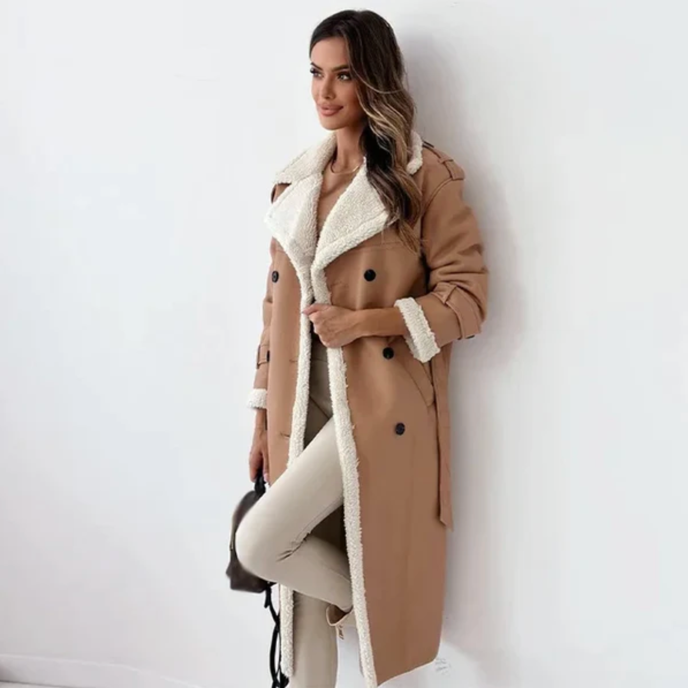 Manteau Long Hiver & Coupe Élégante