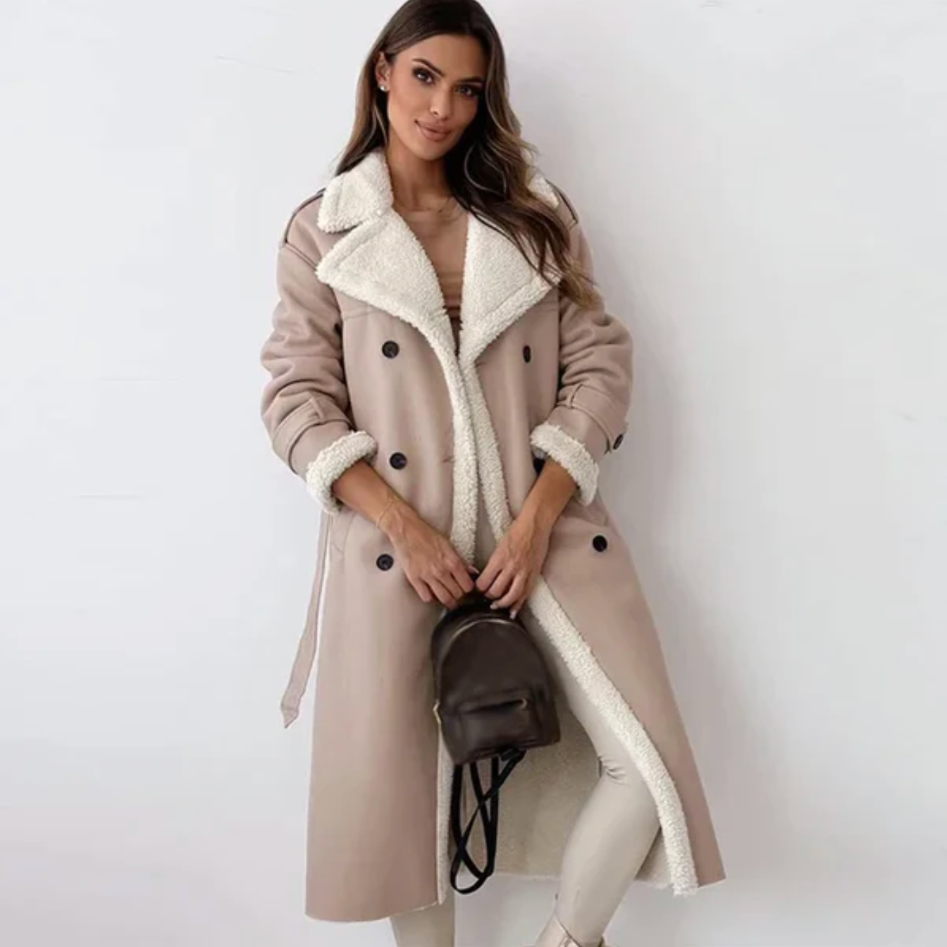 Manteau Long Hiver & Coupe Élégante