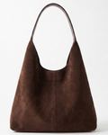 Sac Tote Effet Suédé - Design Minimaliste Fonctionnel, Style Raffiné Quotidien