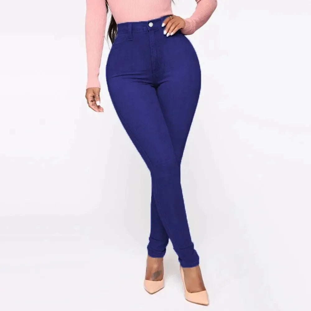 Jeggings Classiques Femme Taille Haute | Décontracté