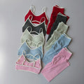 Ensemble Sport Sans Couture - Legging Taille Haute Sculptant