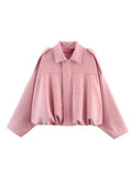 Bomber Suédine Femme & Style Oversize