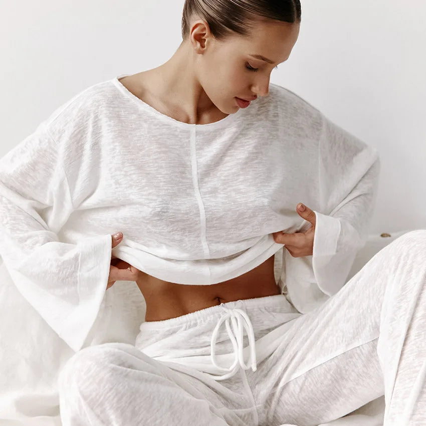 Ensemble loungewear léger et fluide Mara