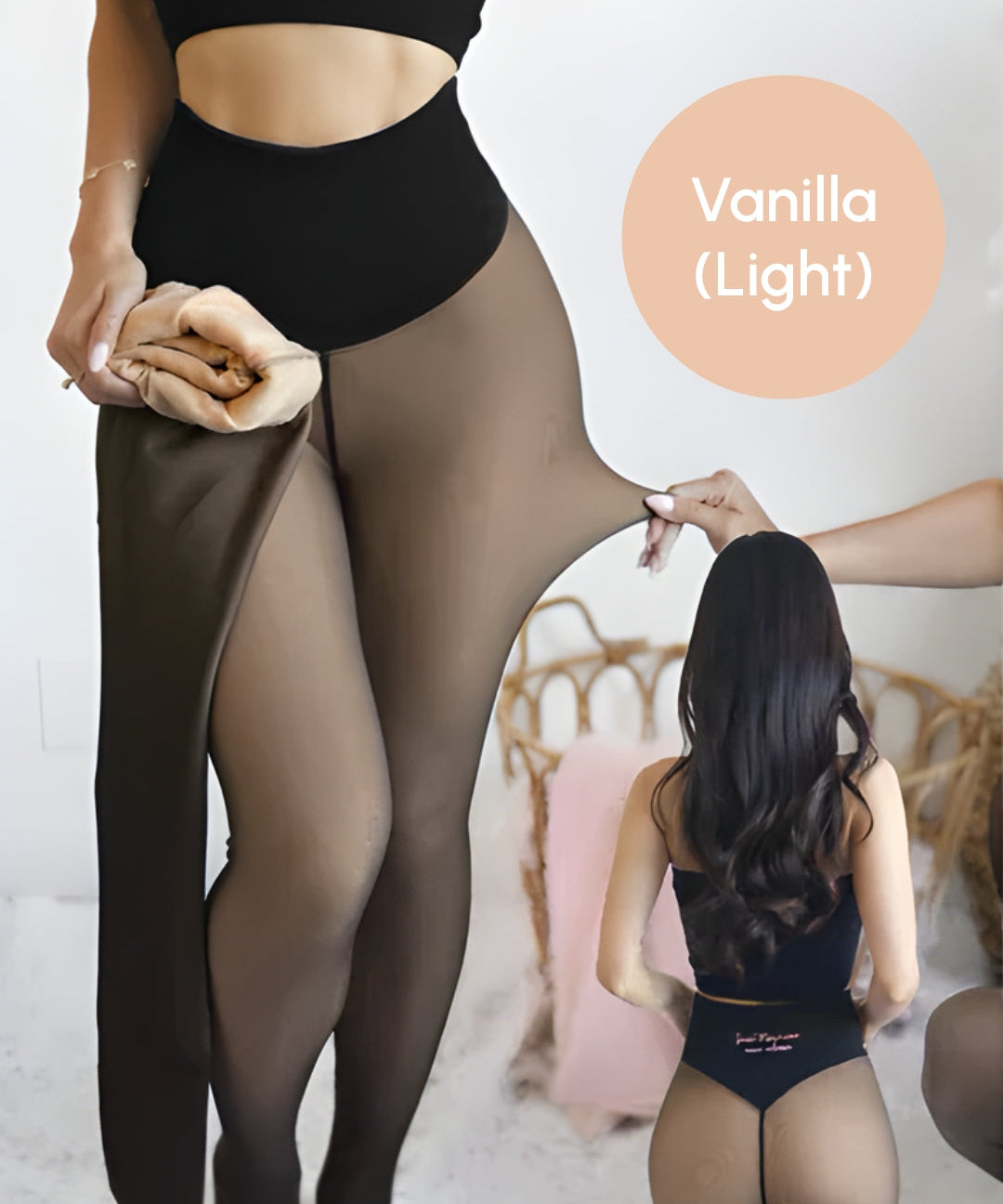Legging Polaire Effet Transparent & Chaud