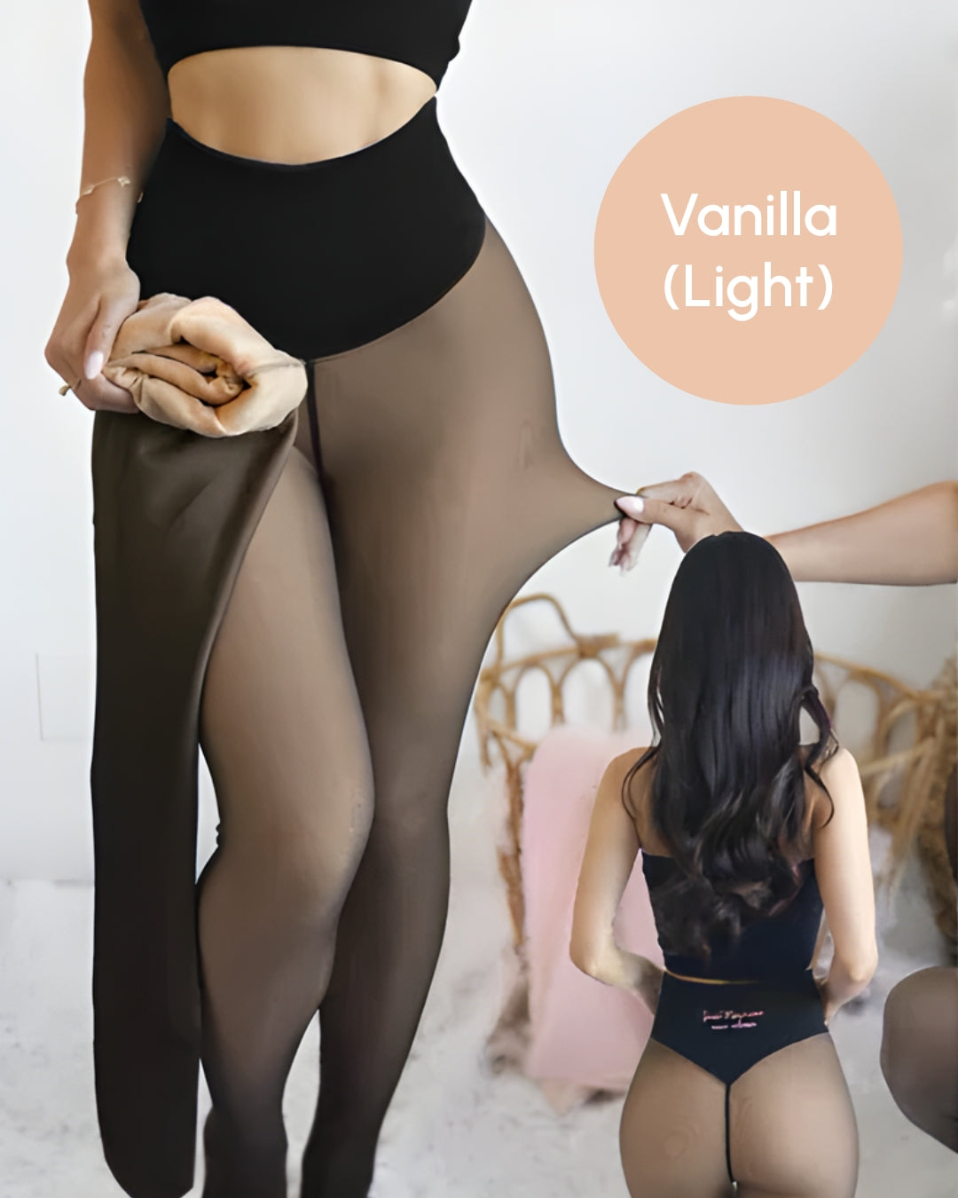 Legging Polaire Effet Transparent & Chaud
