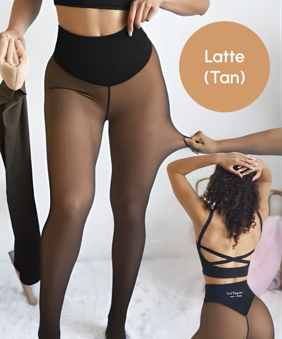 Legging Polaire Effet Transparent & Chaud