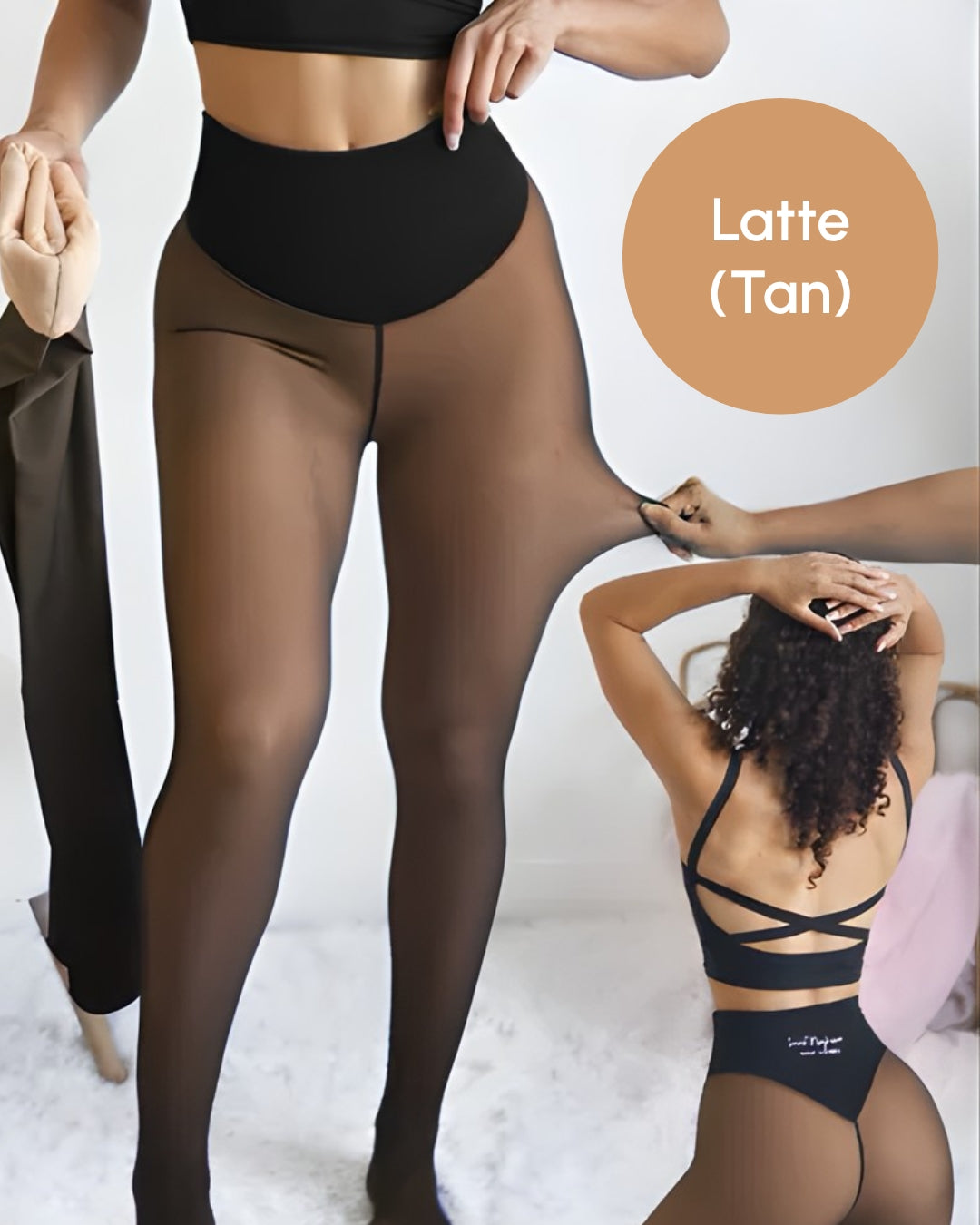 Legging Polaire Effet Transparent & Chaud