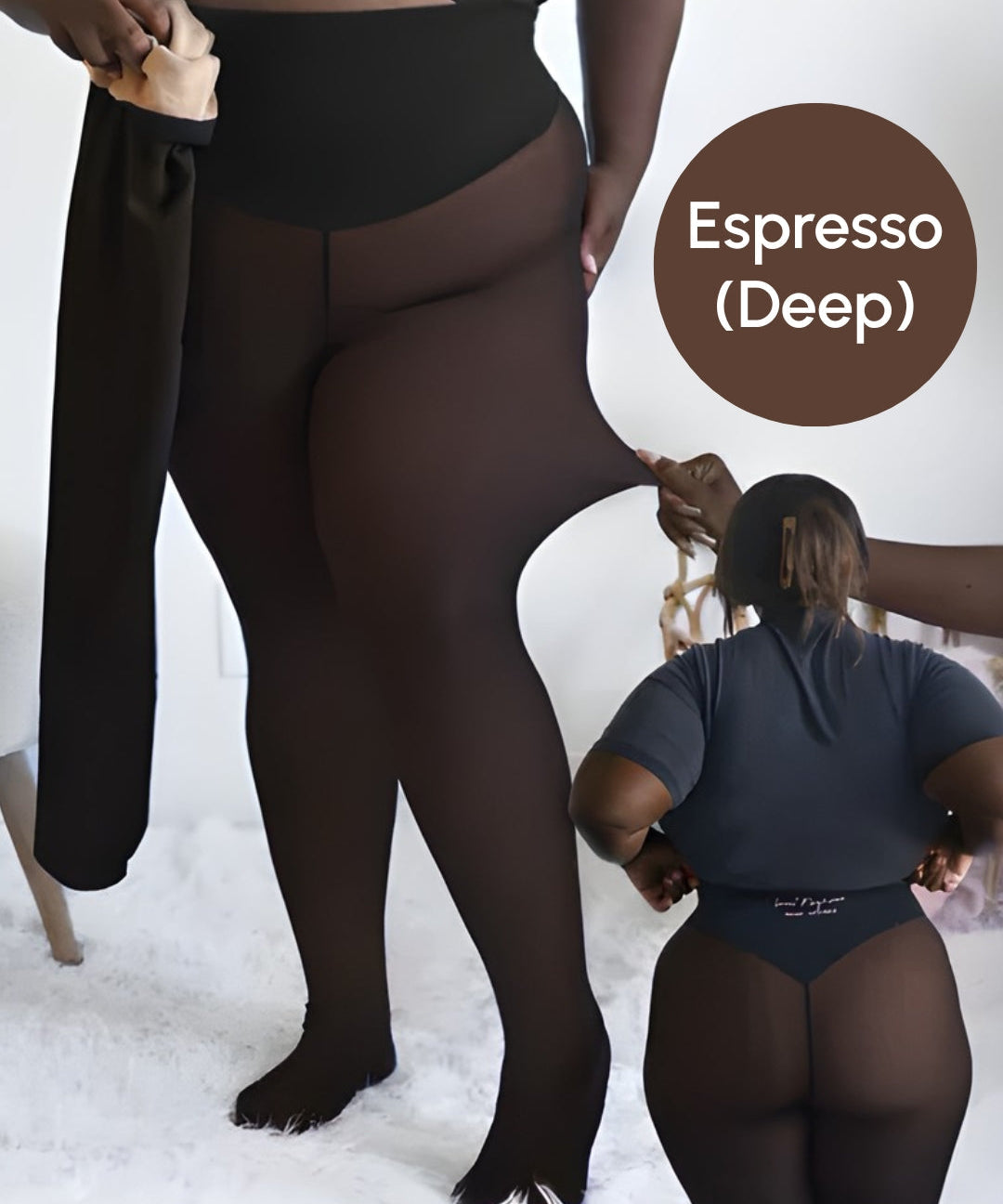 Legging Polaire Effet Transparent & Chaud