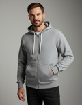 Sweat à capuche homme – Zippé, coupe ample, style décontracté quotidien