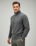 Sweat homme – Col montant, coupe classique, style quotidien automne-hiver
