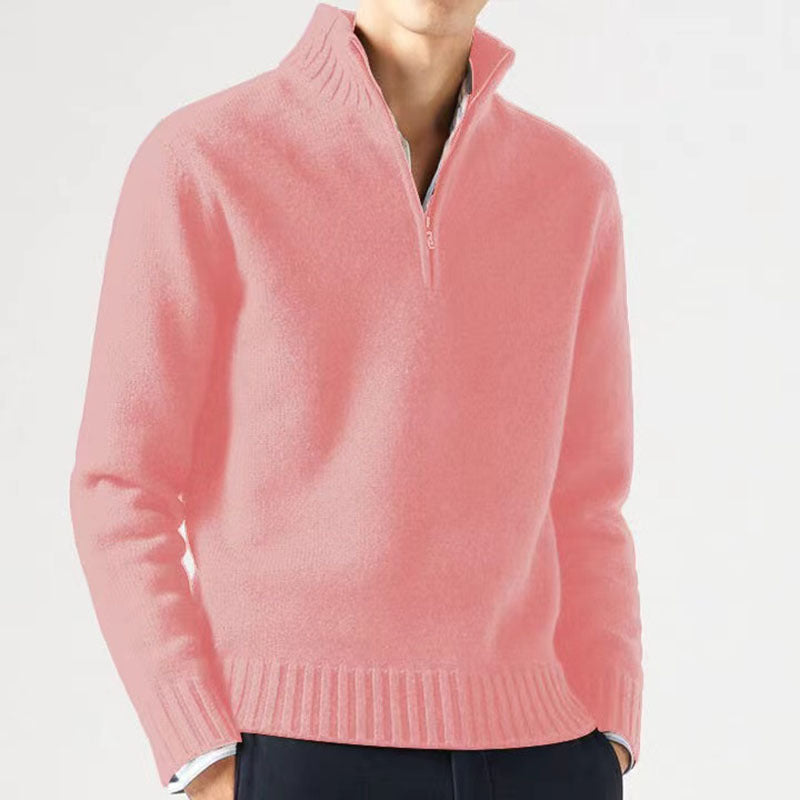 Pull-over à zip pour hommes