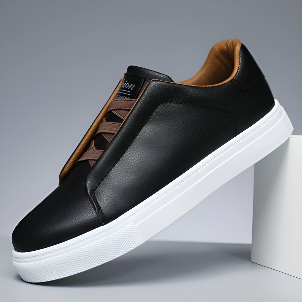 Sneakers en cuir vegan pour homme – élégance moderne et confort quotidien