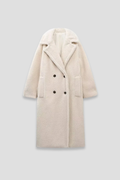 Manteau d’Hiver en Peluche Teddy Doux et Élégant