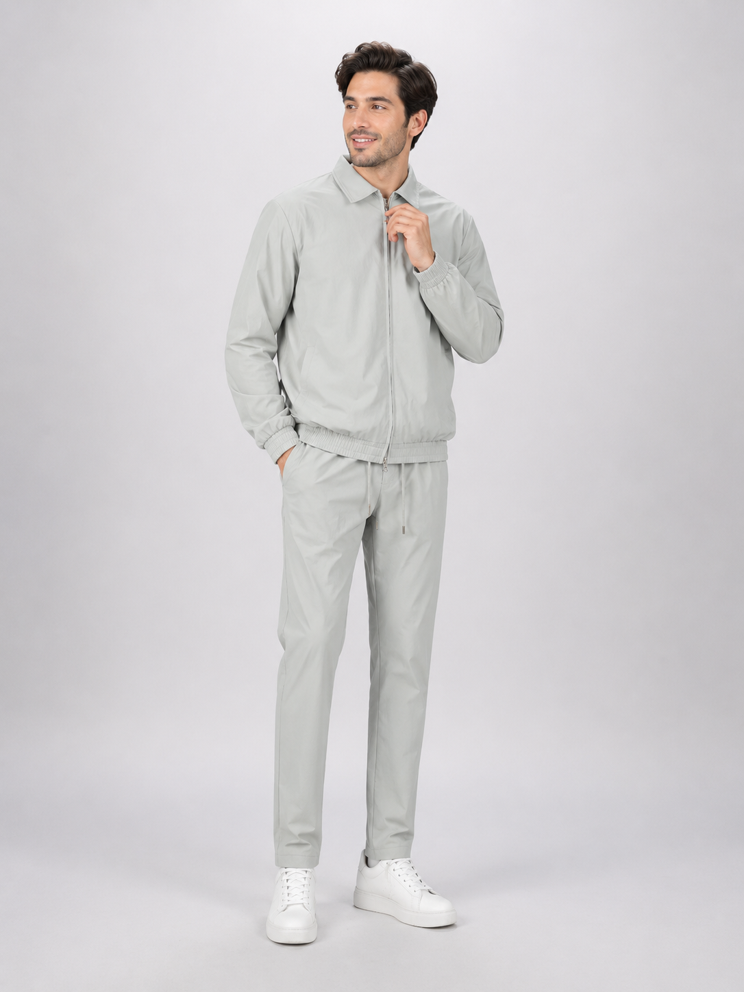 Tracksuit 2 Pièces – Tissu Respirant, Coupe Régulière, Pour le Quotidien Actif