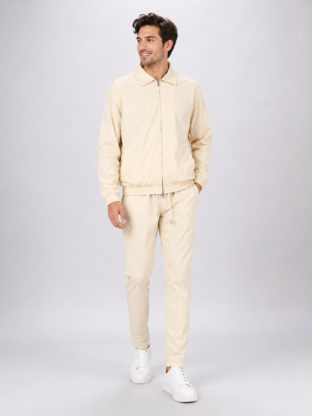 Tracksuit 2 Pièces – Tissu Respirant, Coupe Régulière, Pour le Quotidien Actif