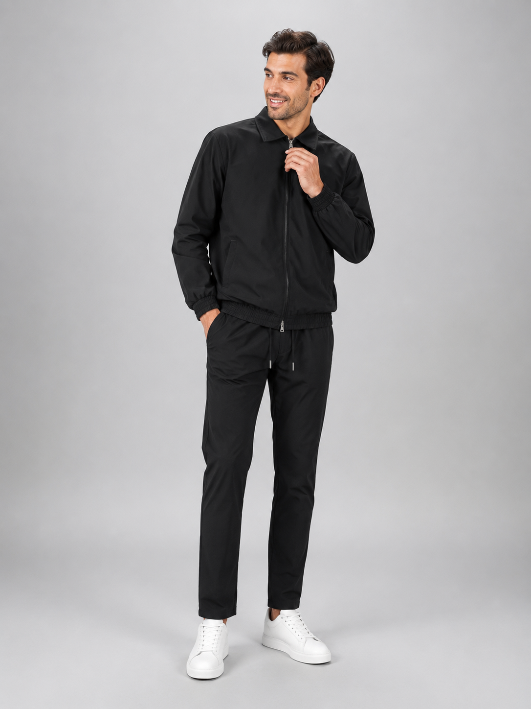Tracksuit 2 Pièces – Tissu Respirant, Coupe Régulière, Pour le Quotidien Actif
