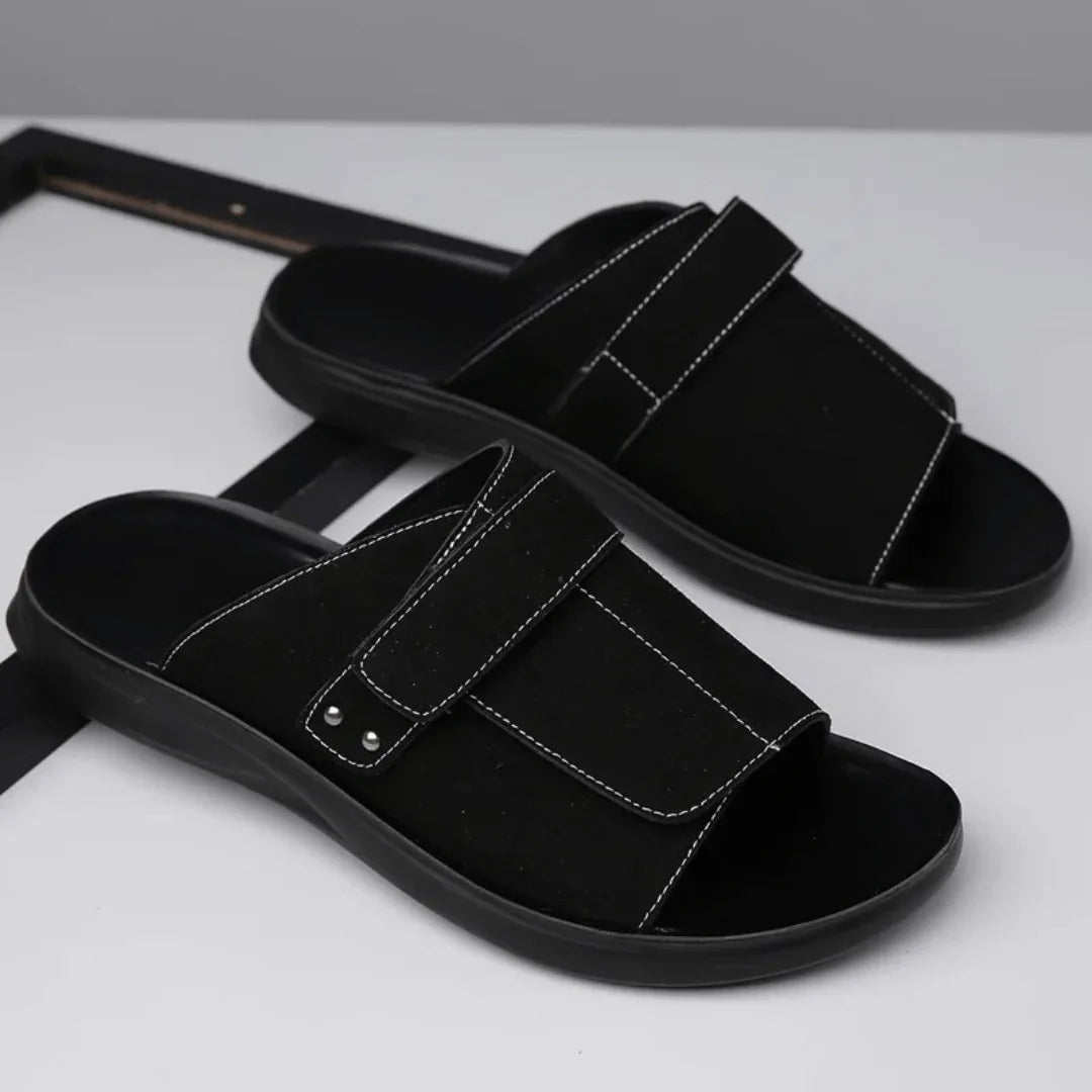 Sandales confortables à enfiler