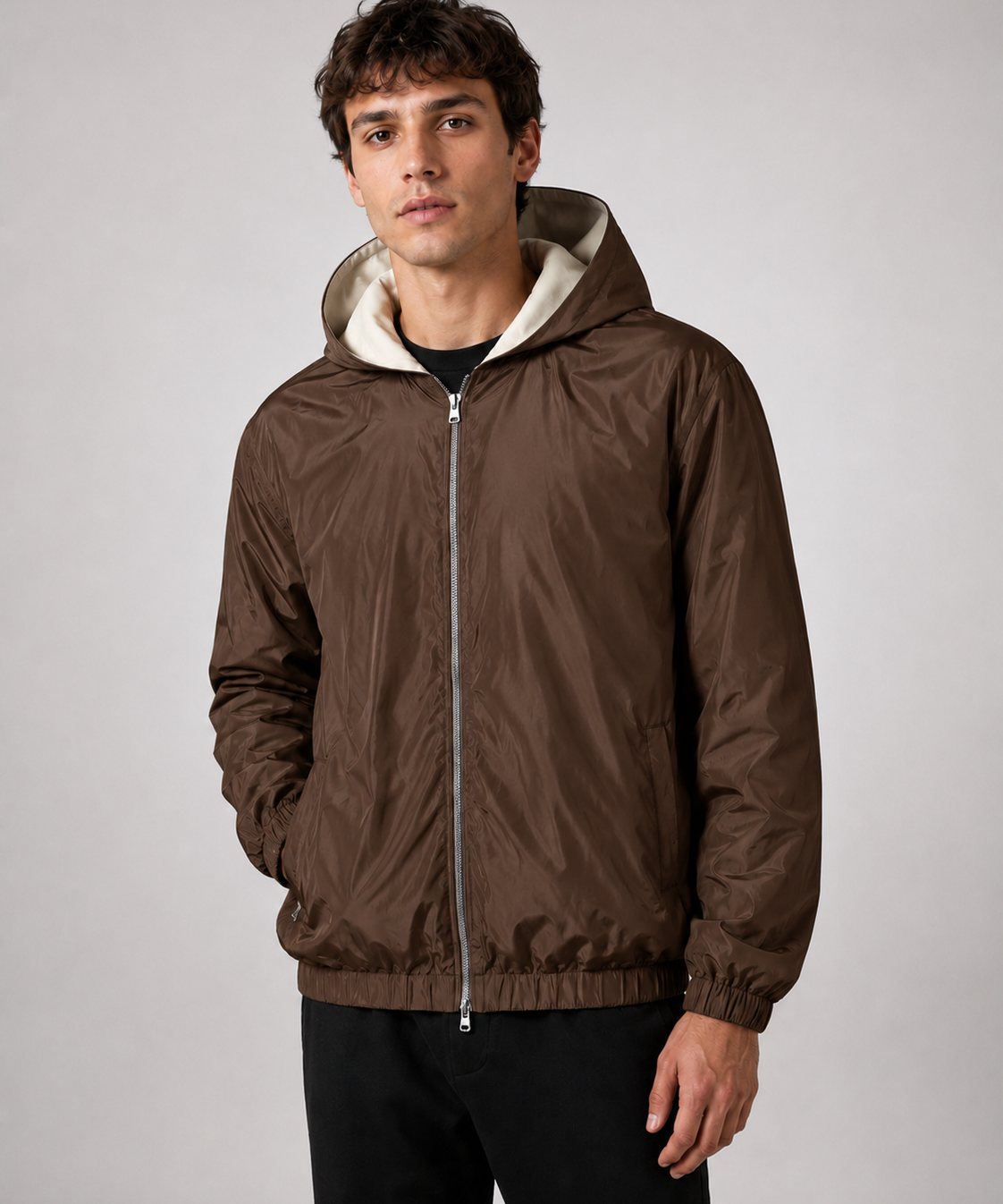 Veste Réversible – Coupe Régulière, Tissu Respirant, Pour le Quotidien et les Déplacements