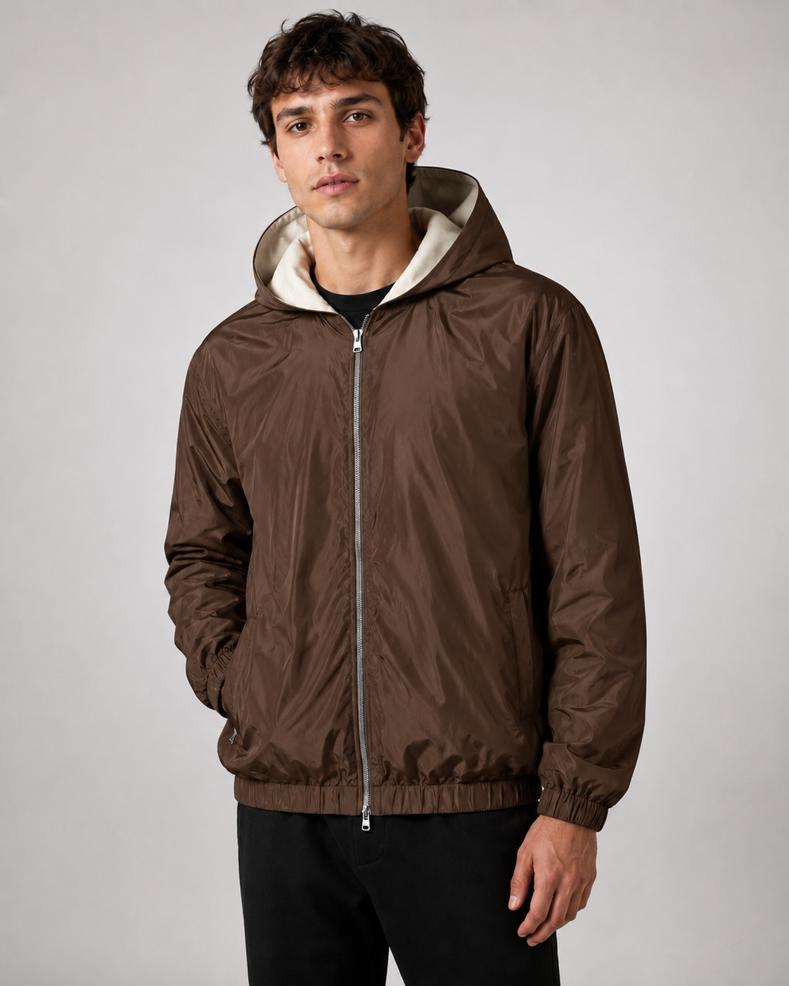 Veste Réversible – Coupe Régulière, Tissu Respirant, Pour le Quotidien et les Déplacements