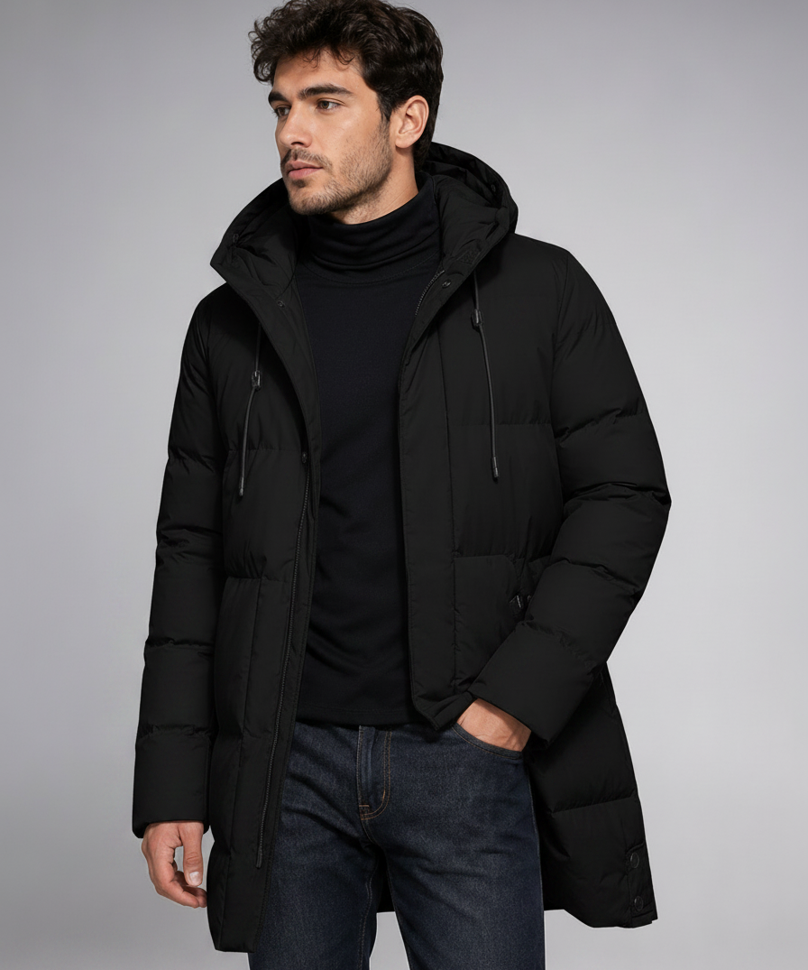 Veste d'hiver pour homme – Imperméable, coupe confortable, idéale par temps froid