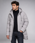 Veste d'hiver pour homme – Imperméable, coupe confortable, idéale par temps froid