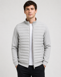 Veste matelassée à col montant – Coupe régulière, poches pratiques, pour l'hiver