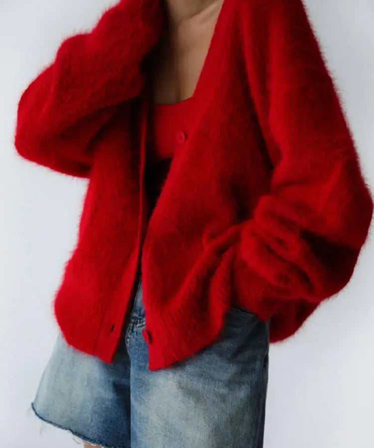 Cardigan Féminin Élégant & Douillet